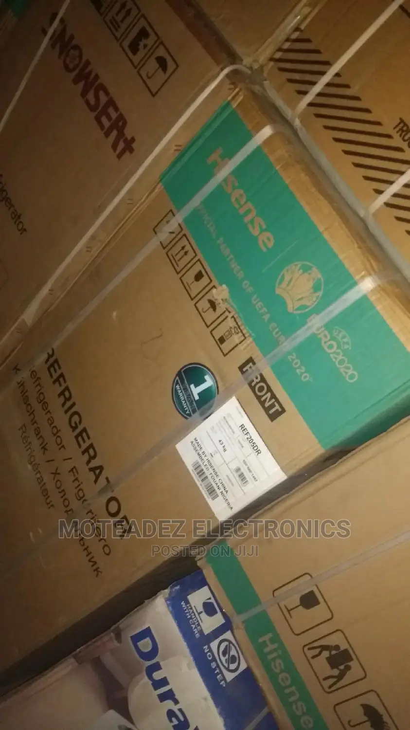 Hisense 205l Double Door Refrigerator (Ref205dr) Silver