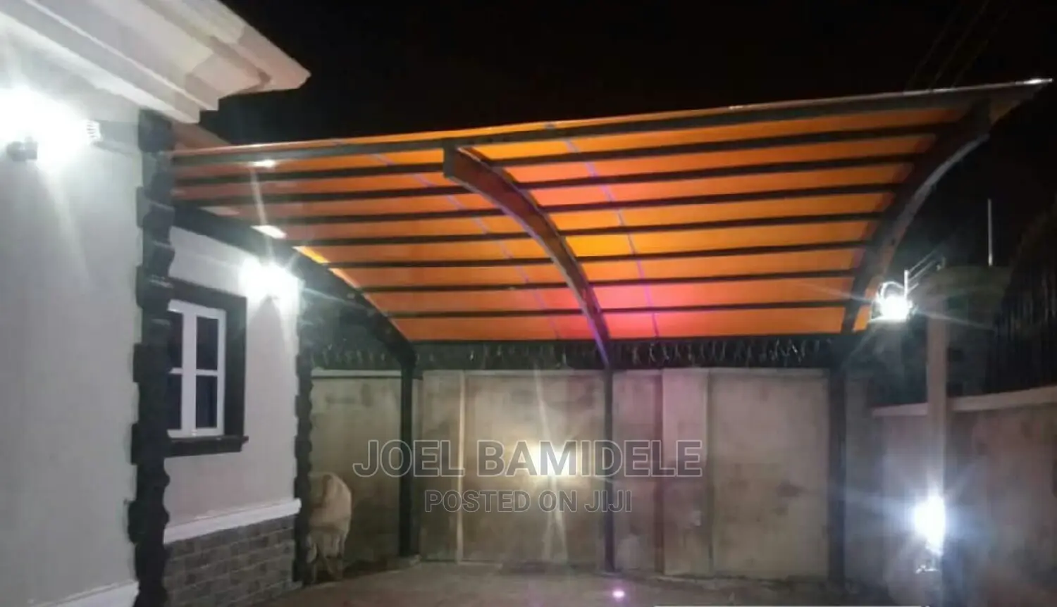Car Ports, Canopy, Shelter With Any Design Laser Cut