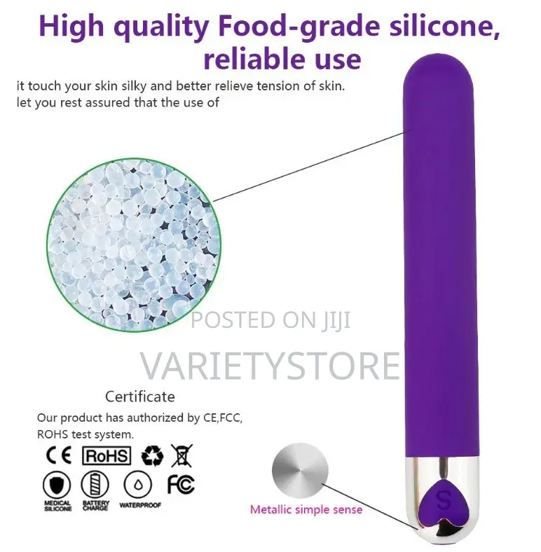 Rechargeable 10 Speed Bullet Vibrator Dildo Vibrator
