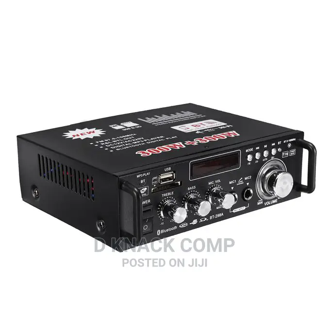 600W Digital Amplifier HIFI Bluetooth Stereo Audio AMP USB