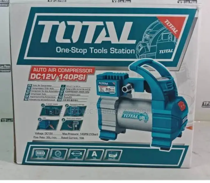 Dc 12voltage 140psi Total Auto Air Compressor