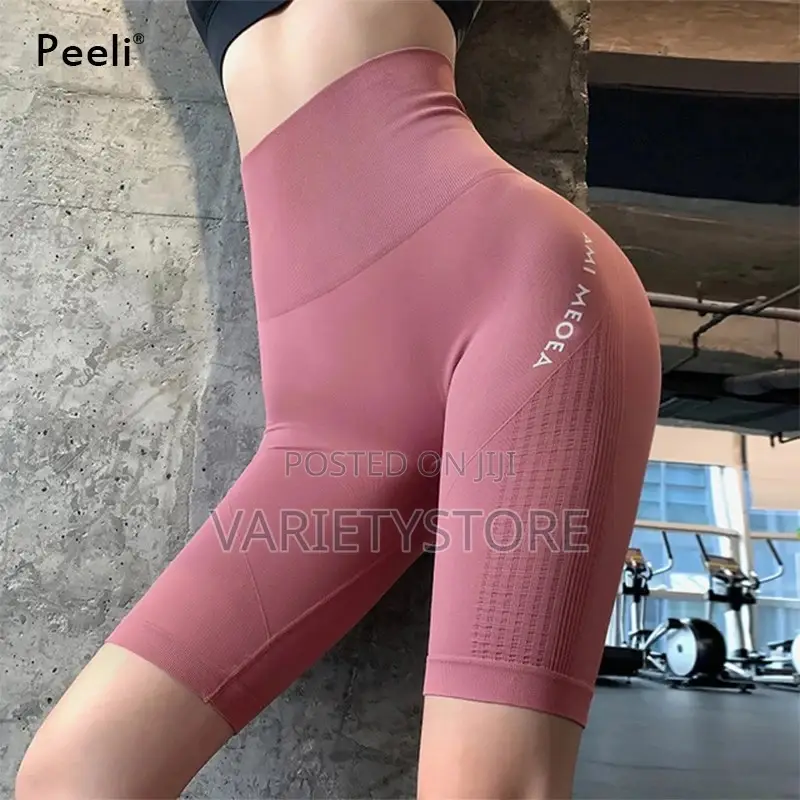 High Waist Tummy Control Pants Short Leggings