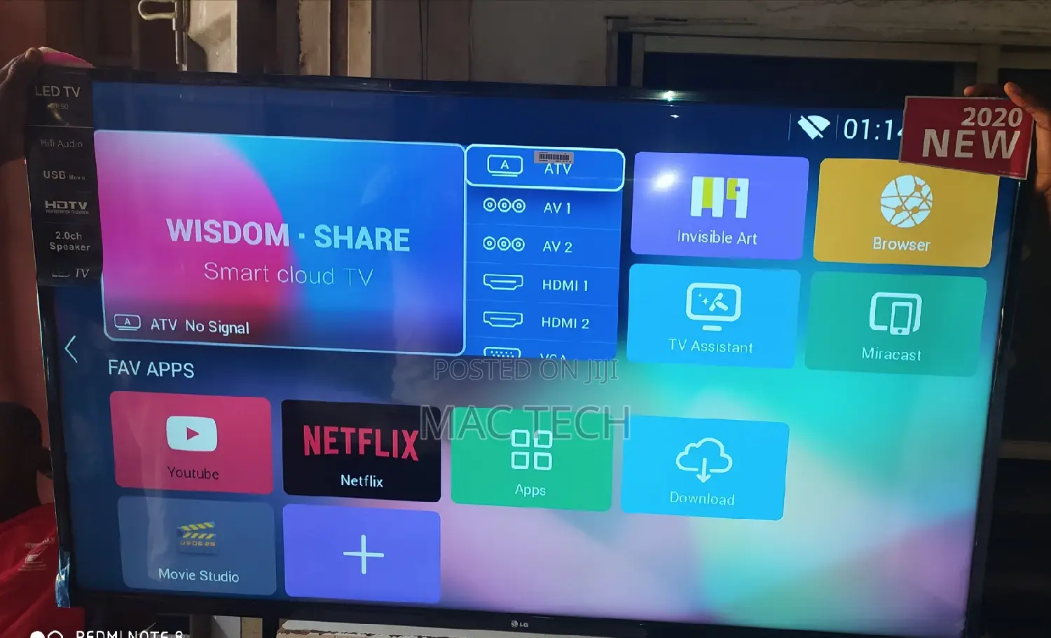 LG 65 Inches Smart 4k TV Uhd. Webos/Android.