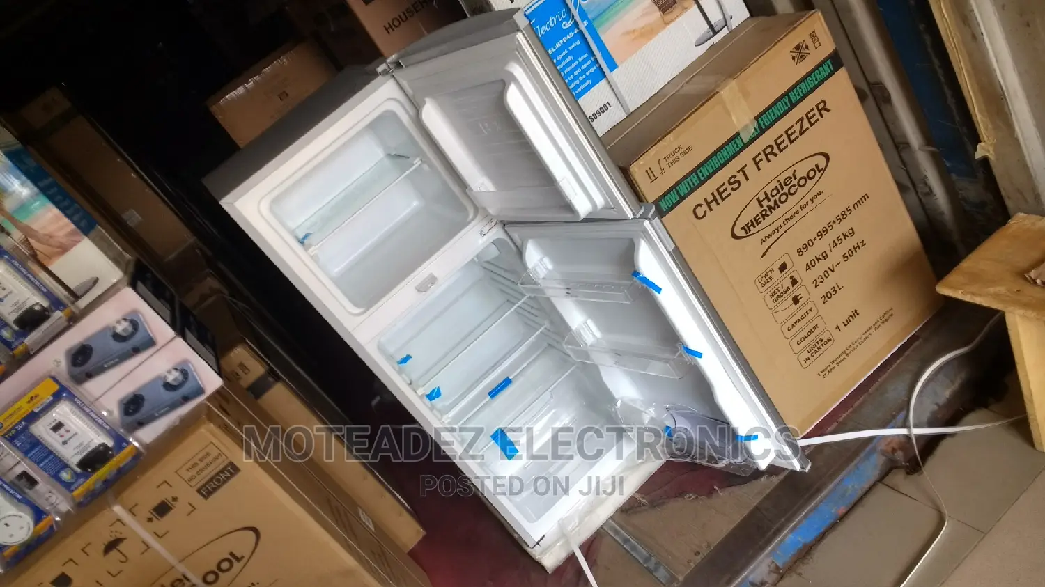 Haier Thermocool 160l Double Door Refrigerator (Hrf-160bex)