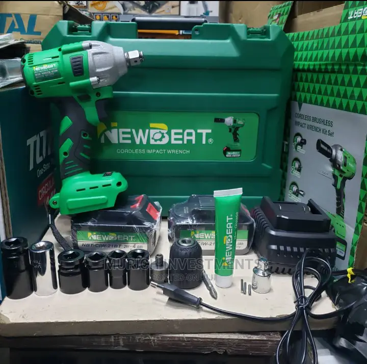 NEWBEAT Screw Battery Bolt Tightening Impact Wrench