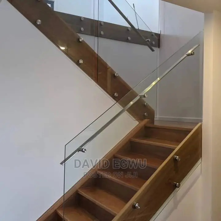 Frameless Glass Rail for Balcony and Stairs