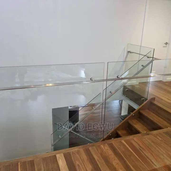 Frameless Glass Rail for Balcony and Stairs