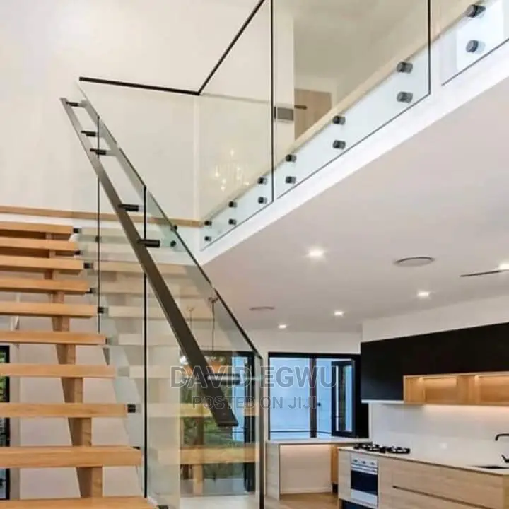 Frameless Glass Rail for Balcony and Stairs