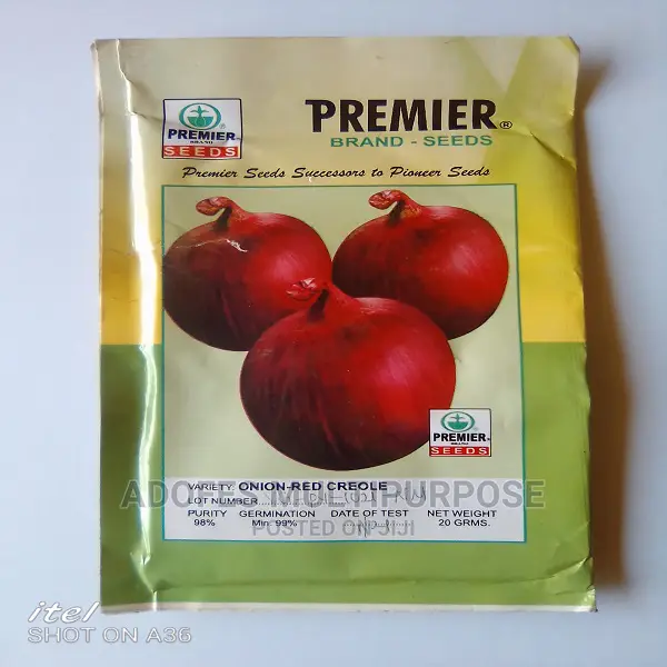 Onion Seed. Creole 20G