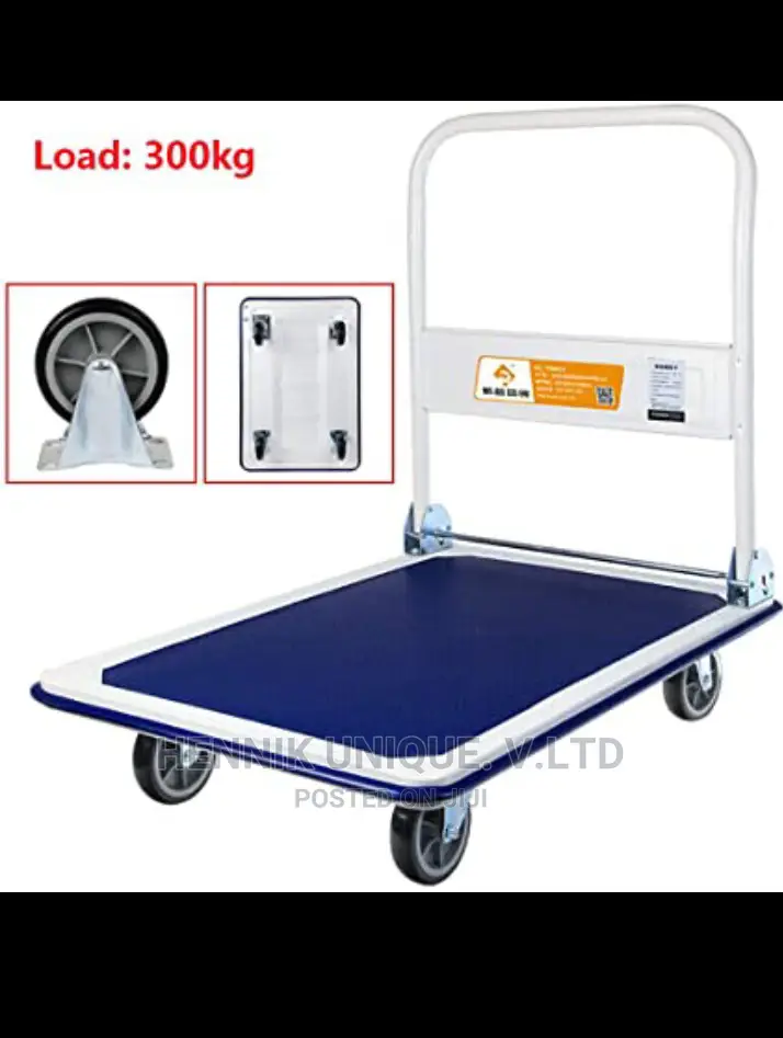 300kg Industrial Warehouse Platform Trolley
