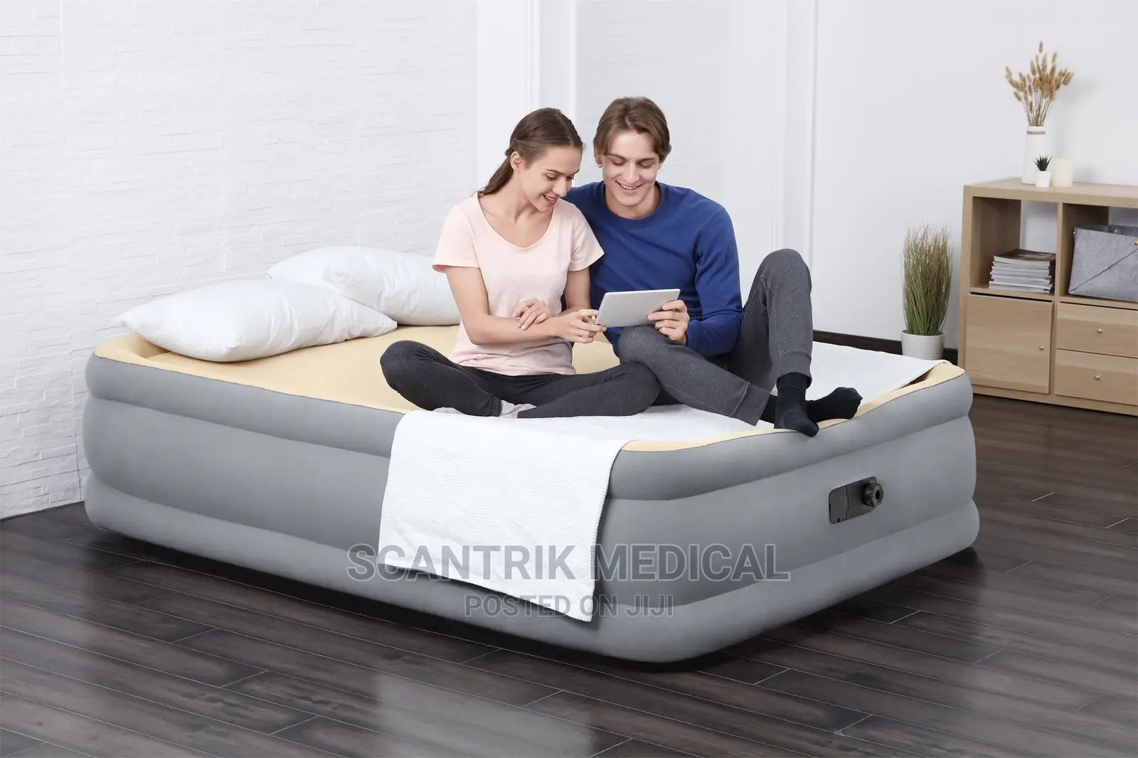 Electric Single Inflatable Air Beds Mattress