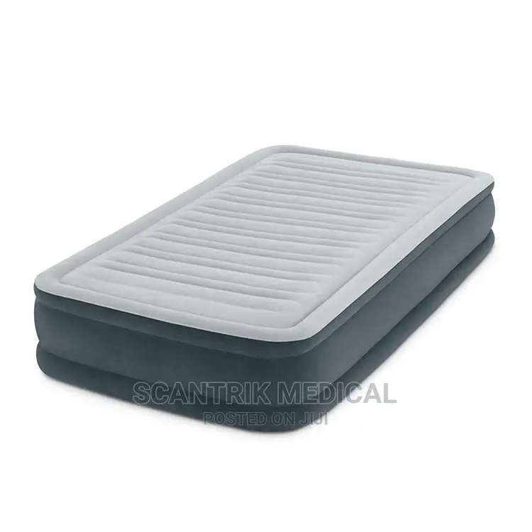 Elevated Raised Air Bed With Built-In Electric Air Pump