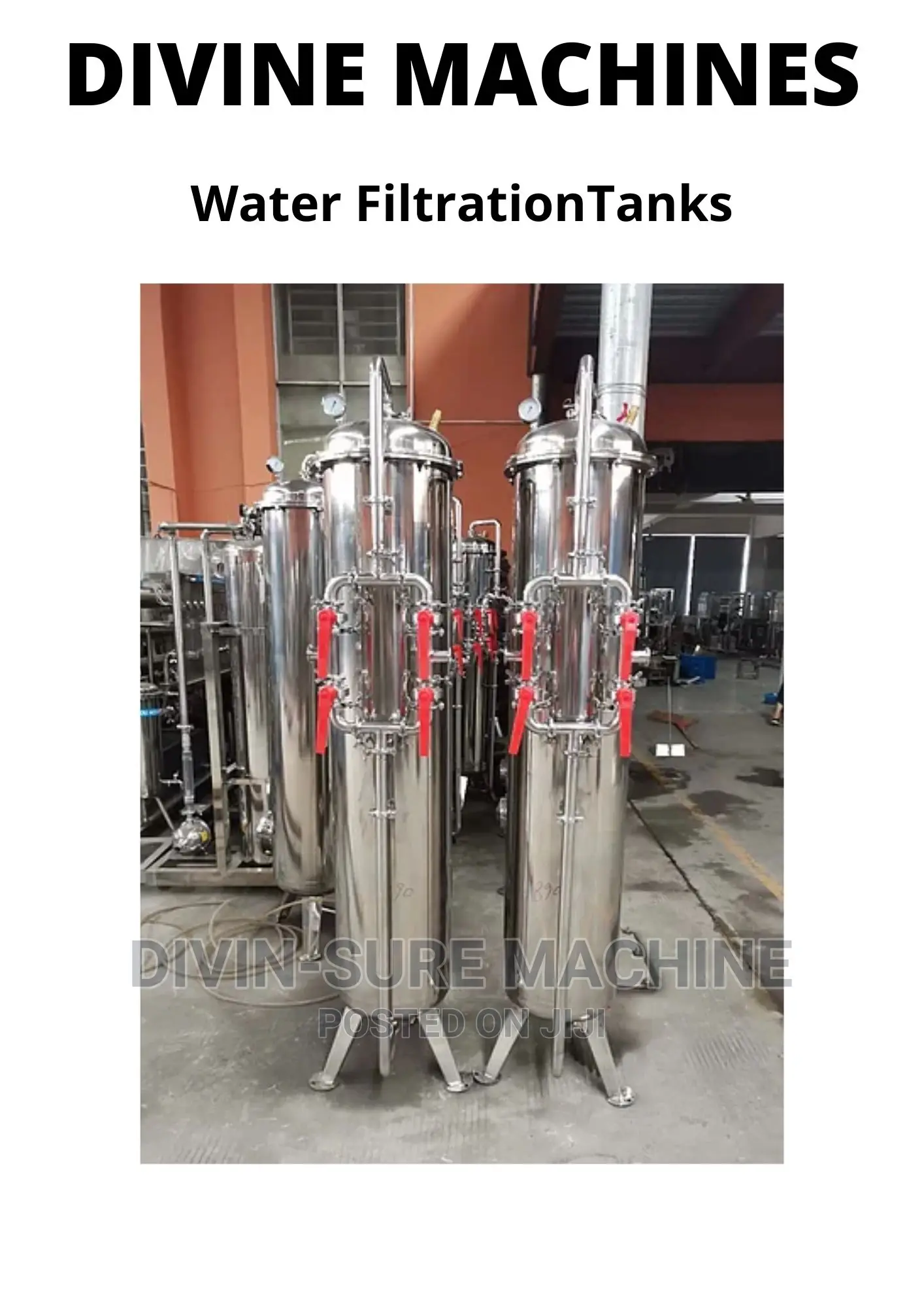 Water Purification Filtration Treatment Machine