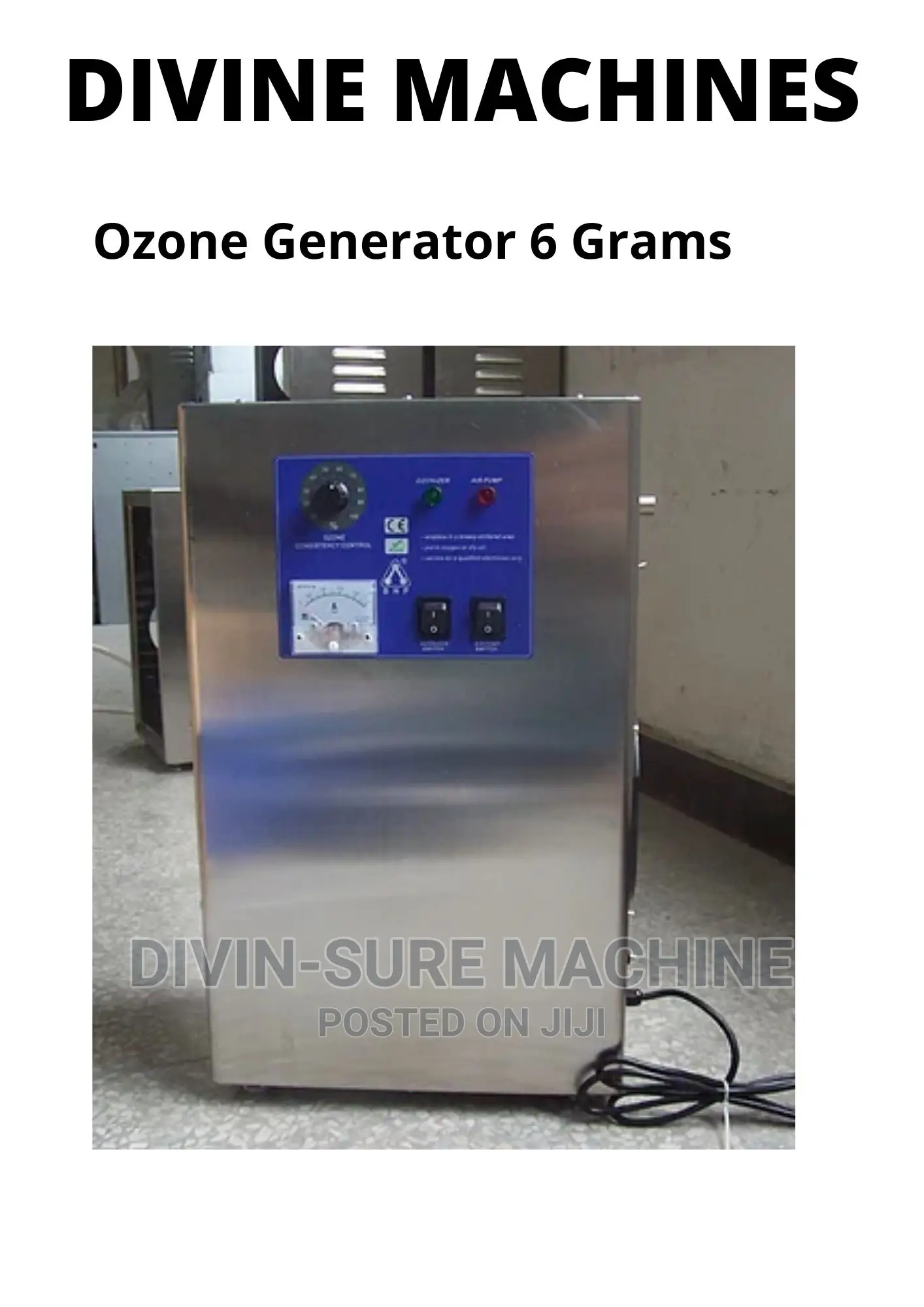 Ozone Generator Water Treatment Ozone Generator Machine