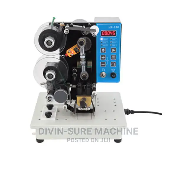 Date Coding Batch Expiry Date Printing Date Coding Machine