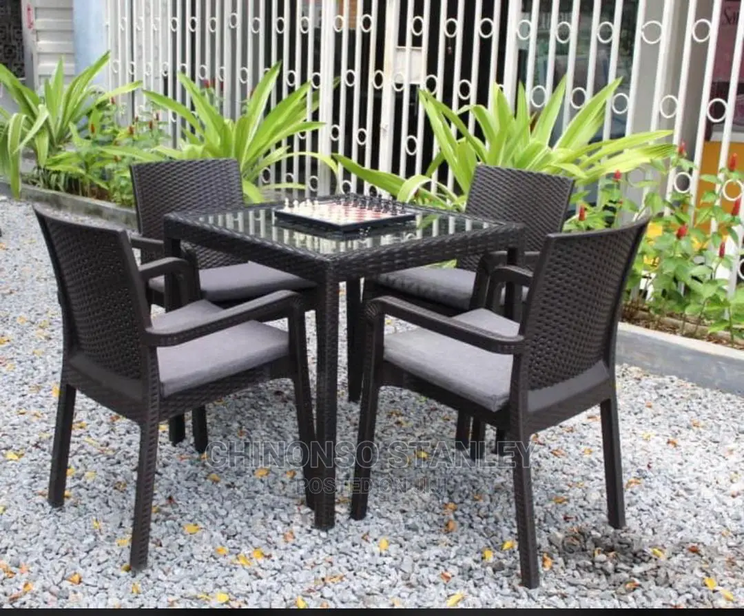 Quality Outdoor Table and 4 Chairs