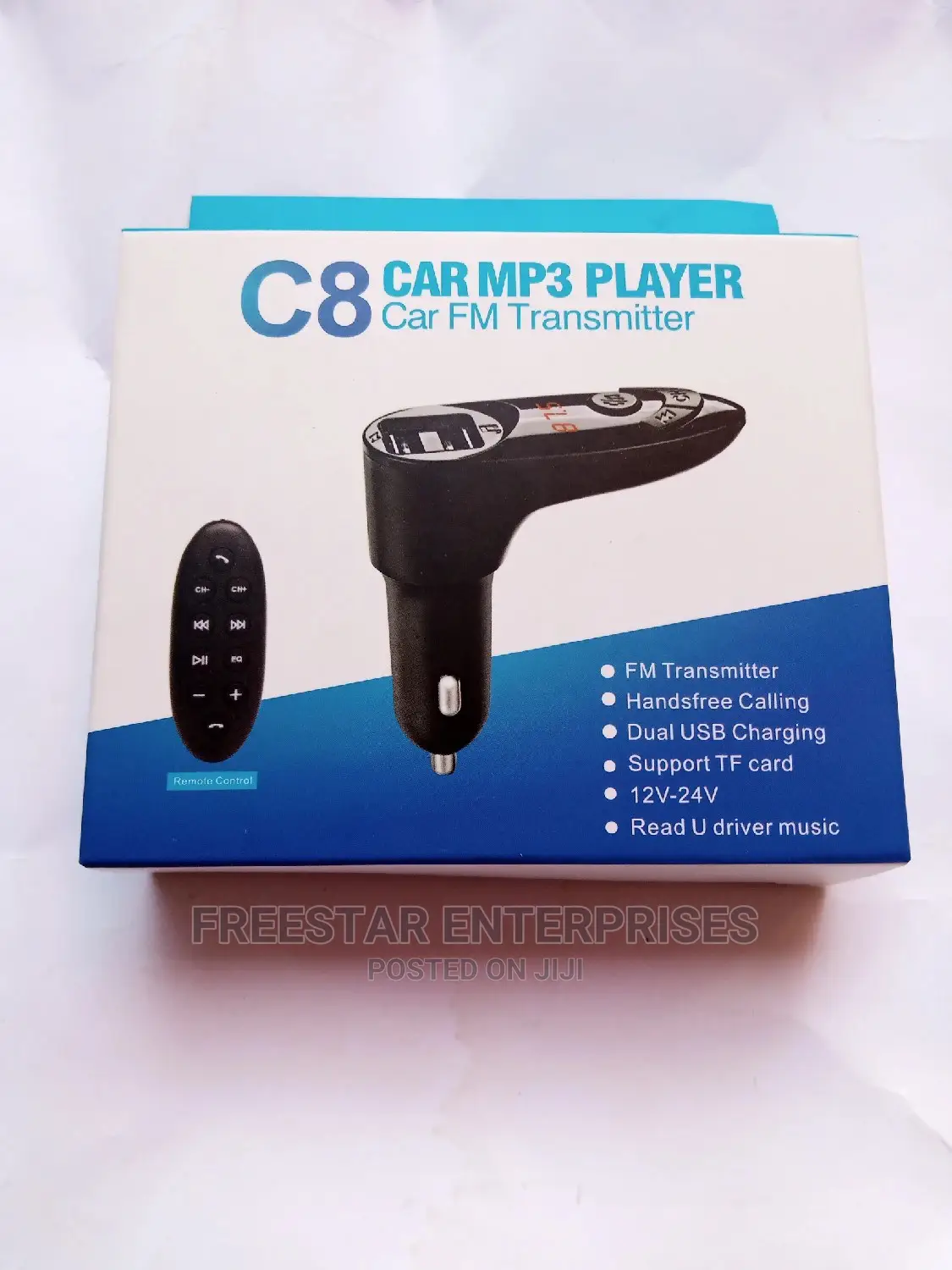 Car MP3 Player With Bluetooth, FM Transmitter Remote