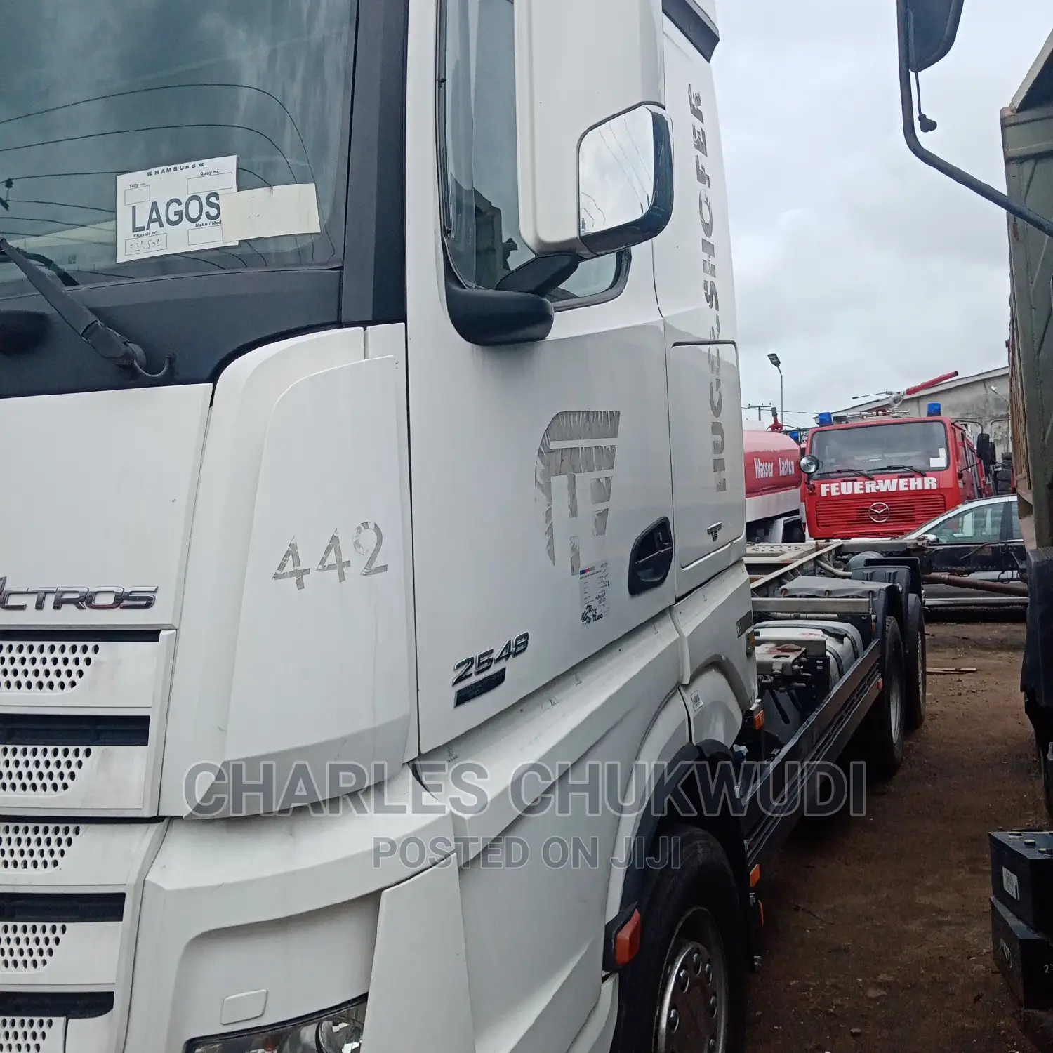 Actros 2548 10tyres