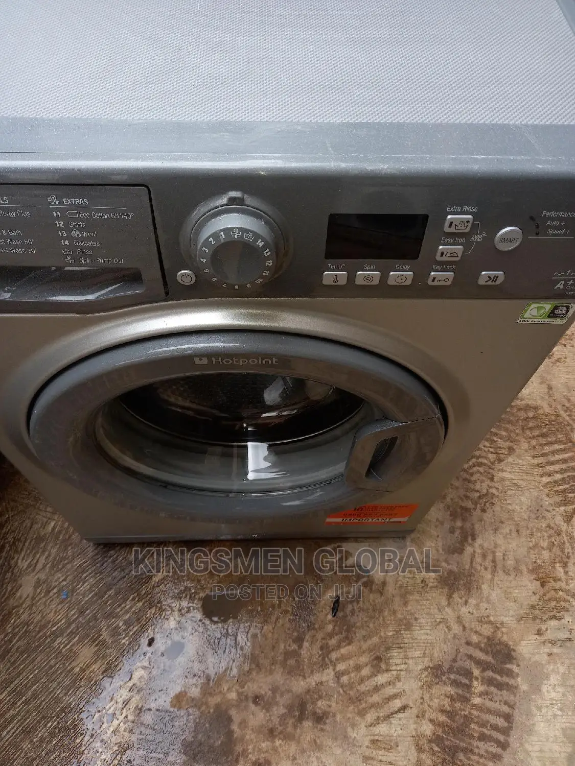 8kg/1400rpm Hotpoint Front Loader Inverter Washing Machine