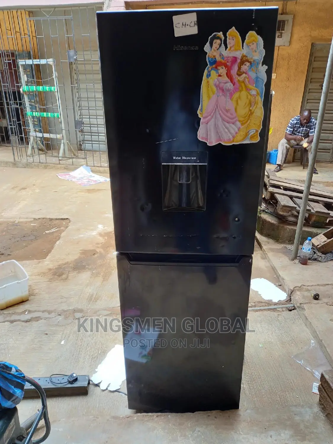 Hisense Double Door Refrigerator and Water Dispenser