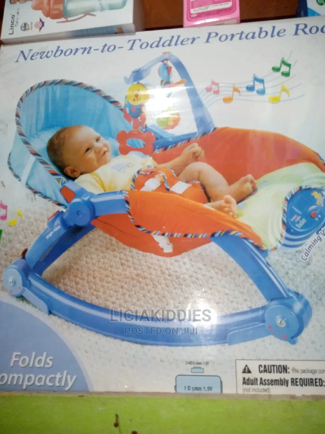 Newborn to You Toddler Baby Rocker
