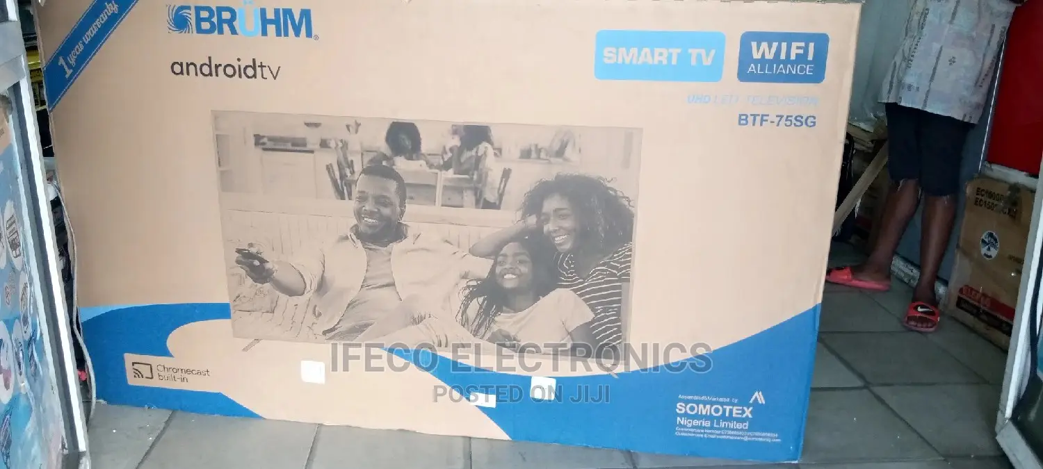 75 Inches Smart Bruhm Television