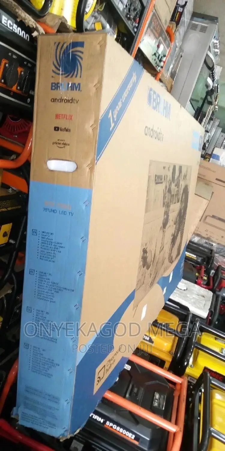 Bruhm Smart Television 75 Inches