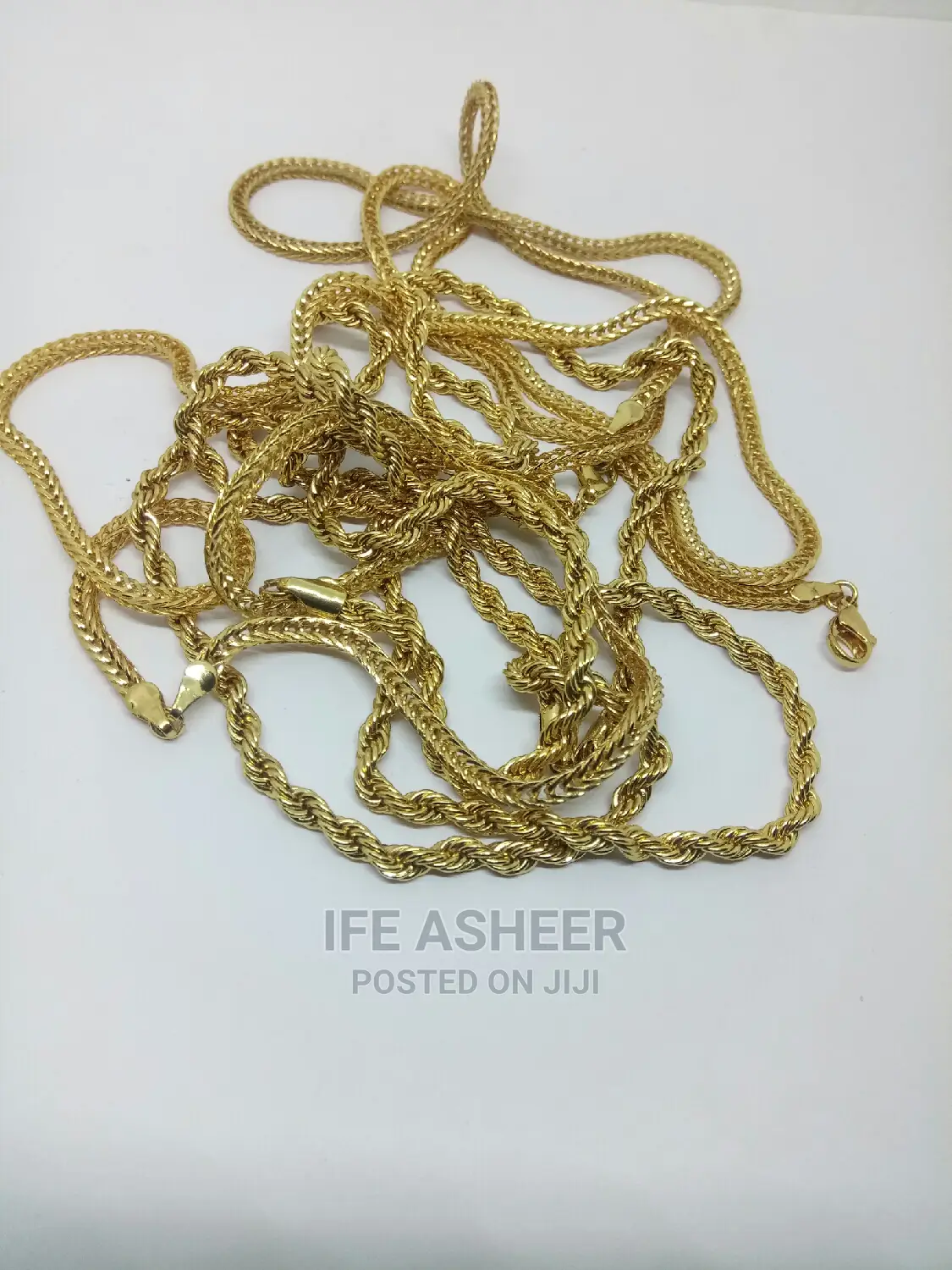 Quality Long Ladies Waist Chain - Gold