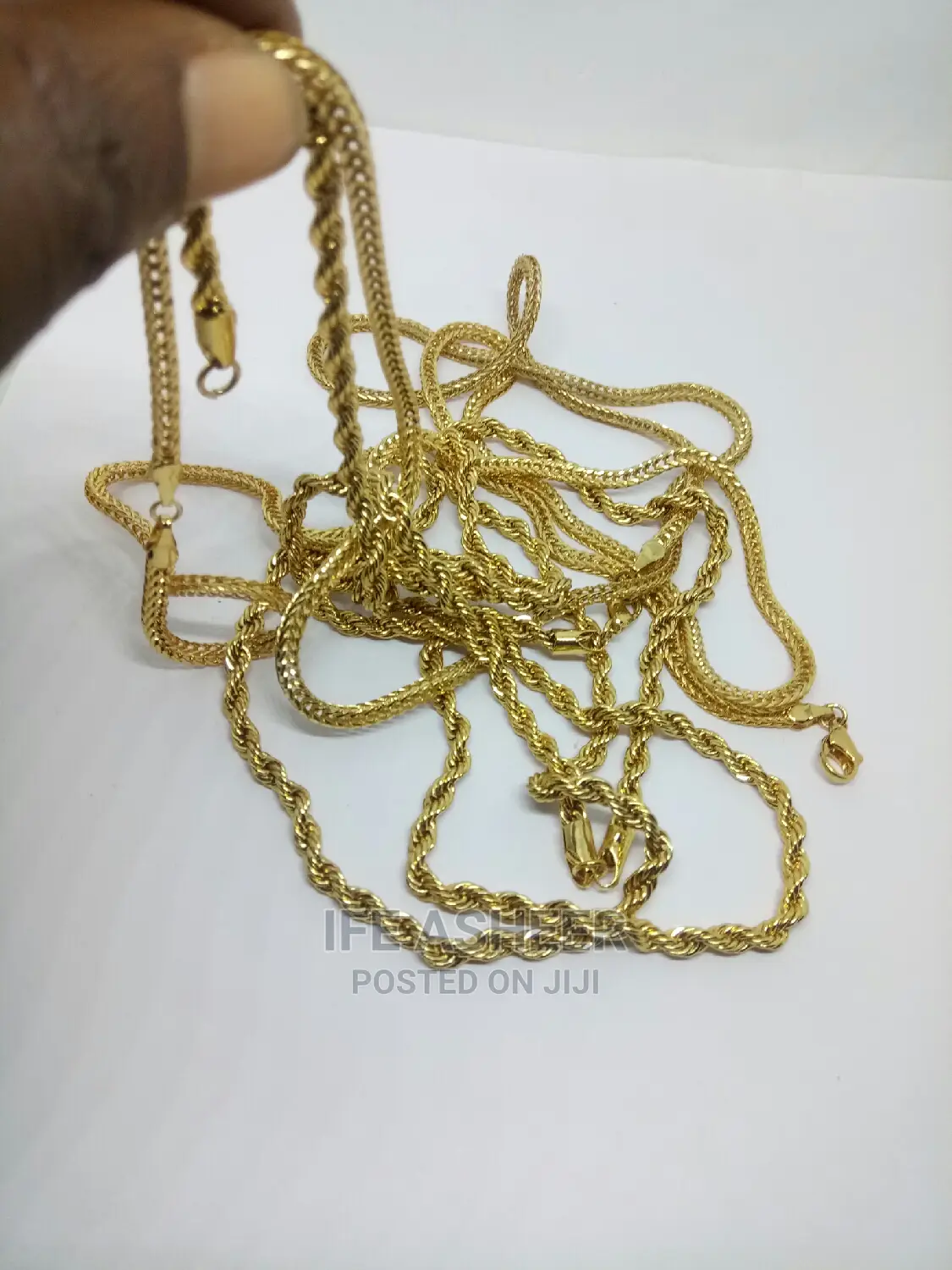 Quality Long Ladies Waist Chain - Gold