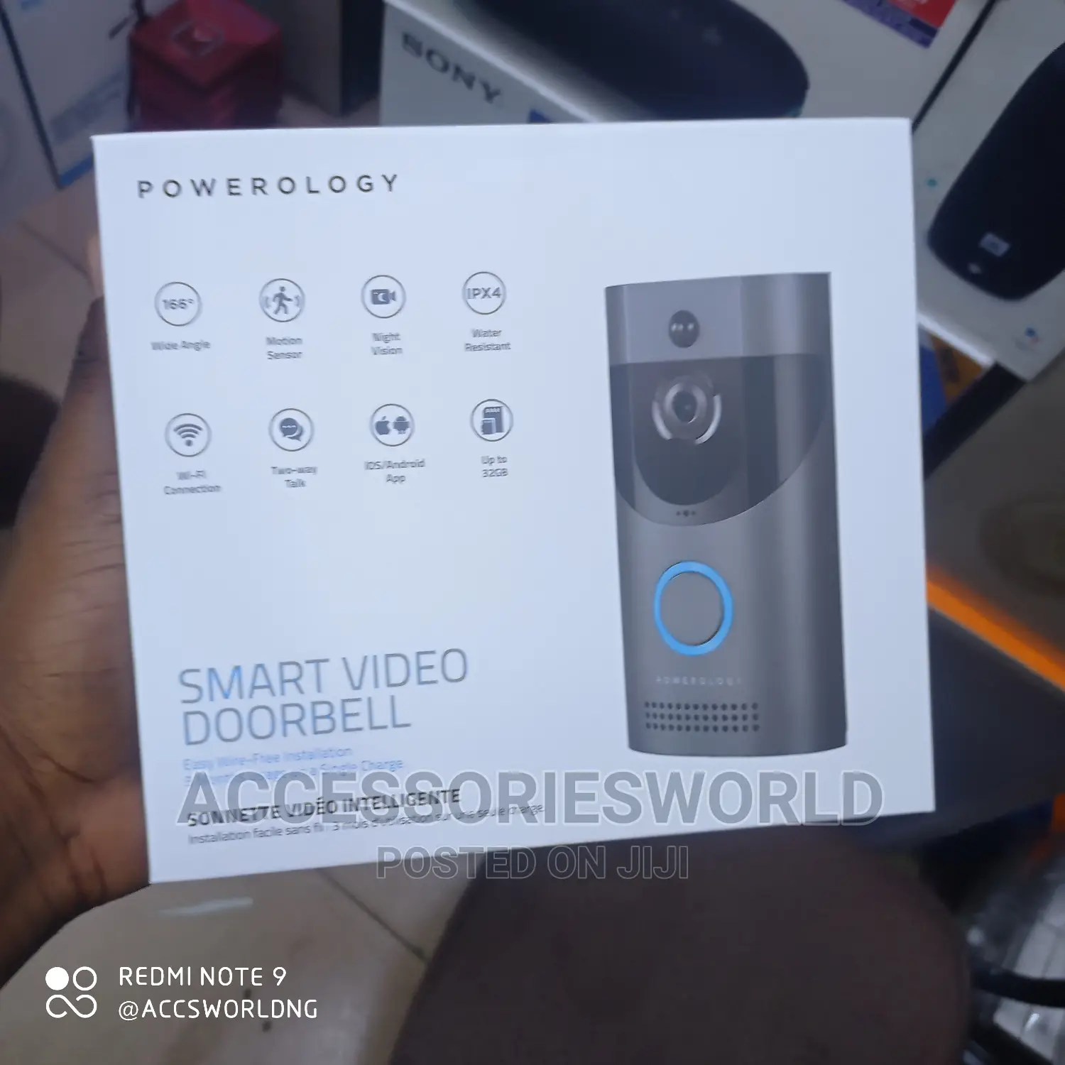Powerology Smart Video Doorbell