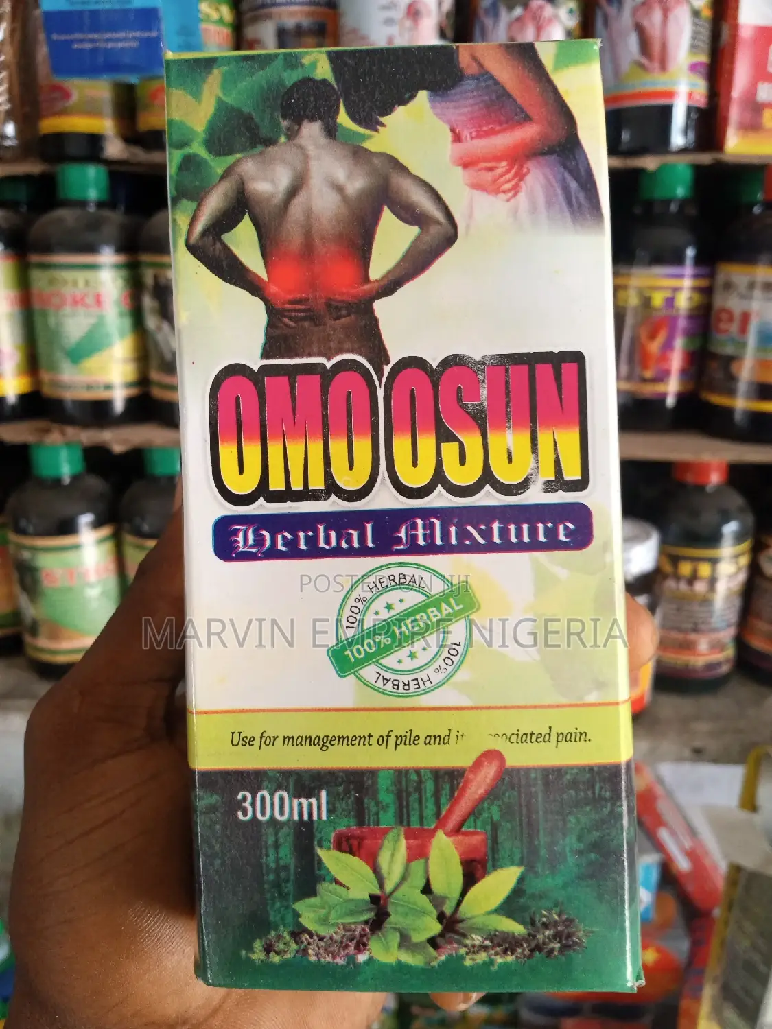 Omo Osun Herbal Mixture Total Detoxification for All Ages