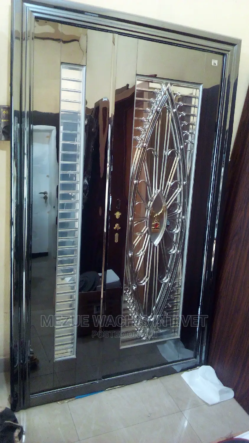 Turkish Stainless Glass Door