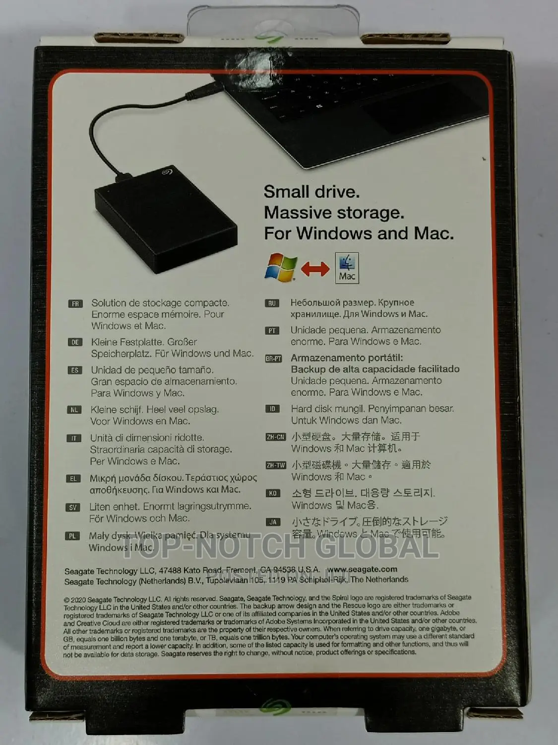Seagate One Touch 4tb