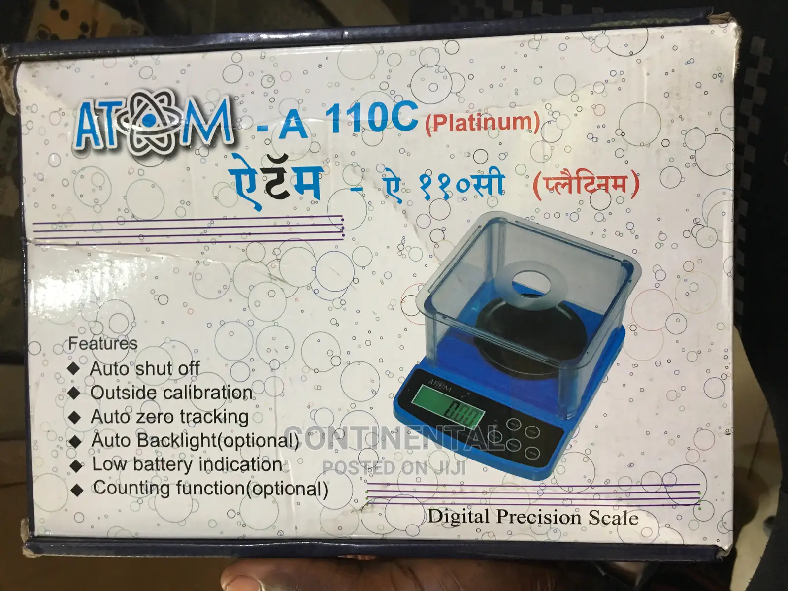 Atom Digital Weighing Scale. 0.01 - 600g