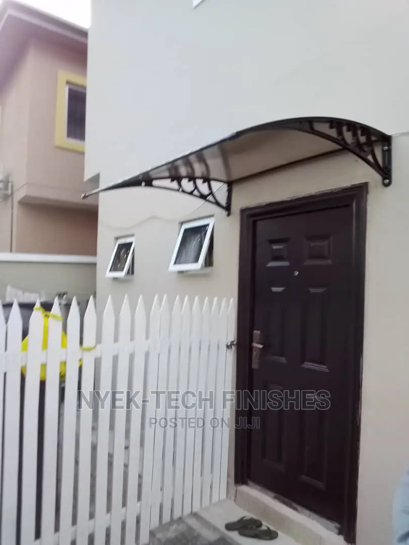 Door Awning Canopy Against Rain and Sun Danpalon Hangers