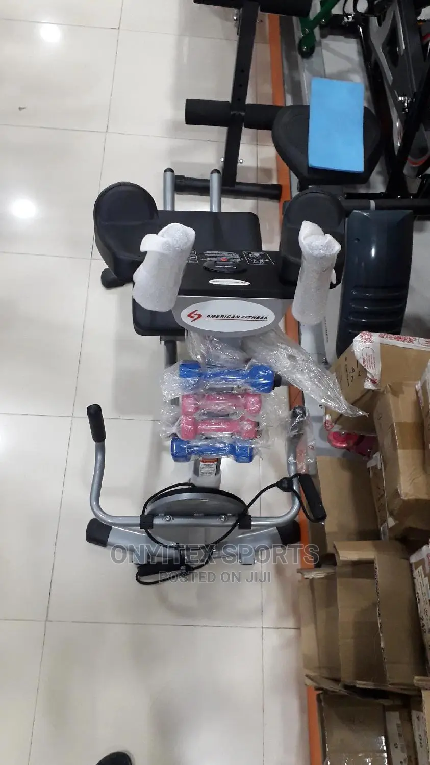 Ab Coster With Twister and Dumbell
