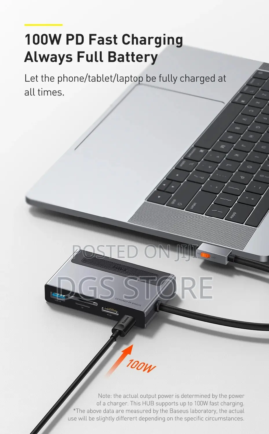Baseus Magic Multifunctional Type C Hub Retractable Clip