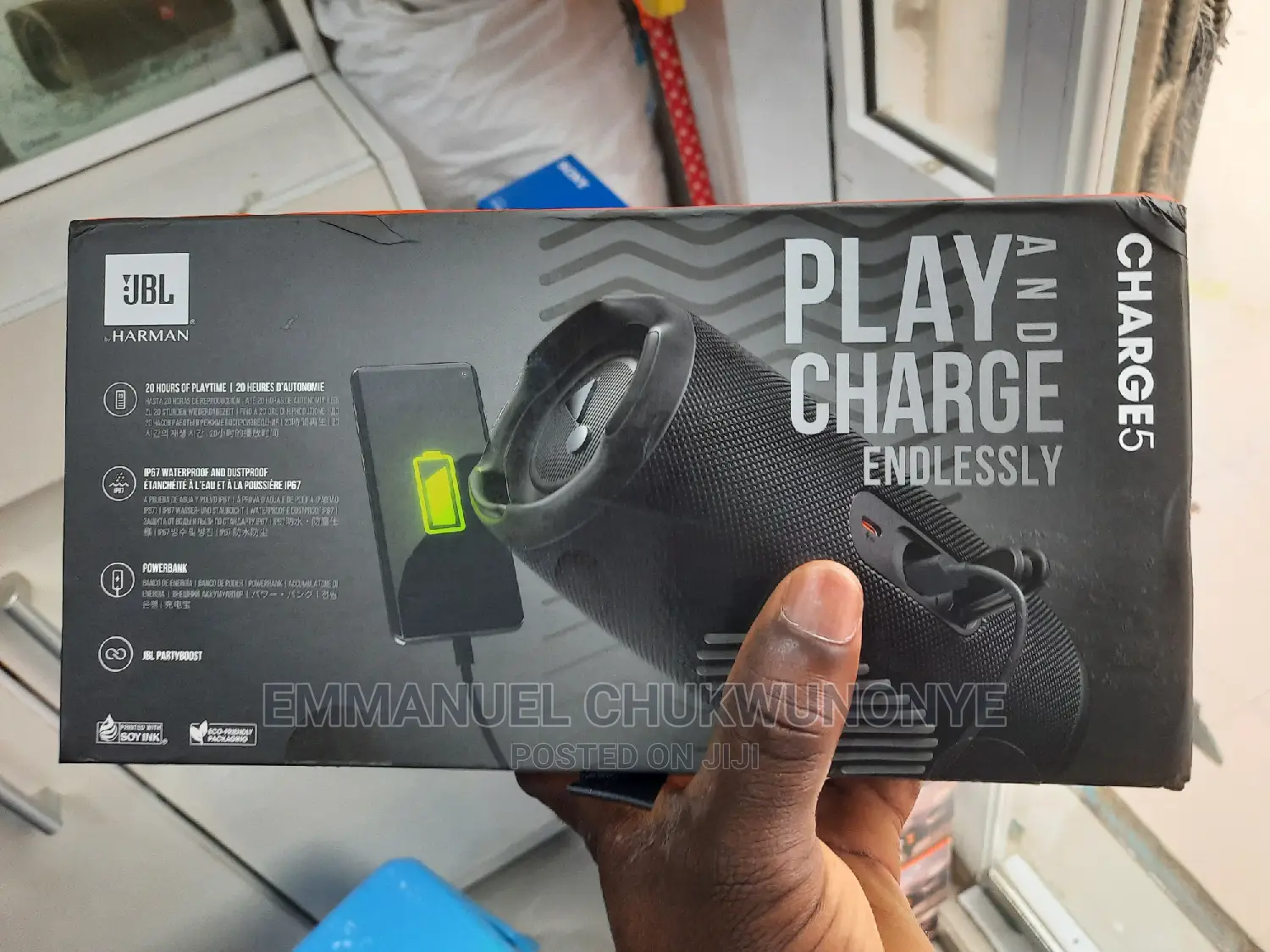 New JBL Charge 5 Speaker