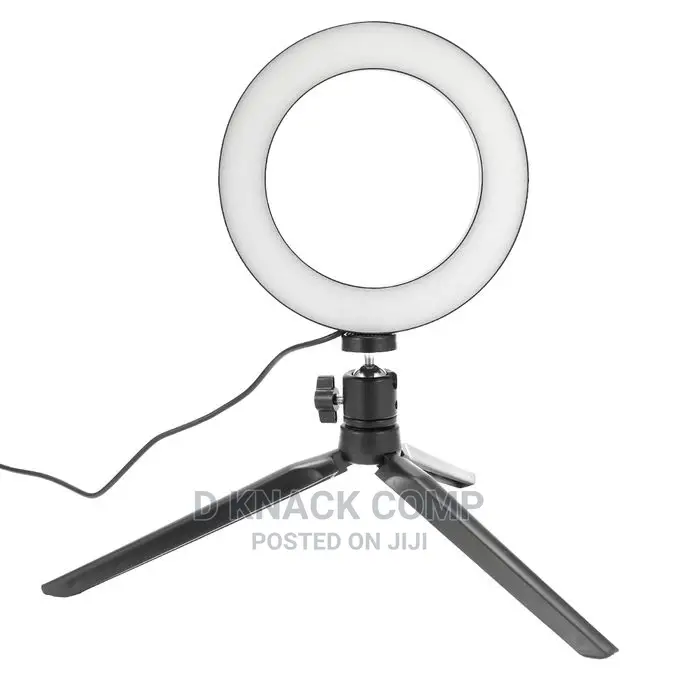 Dimmable Wide Dimming Range Led Ring Fill in Light Tripod