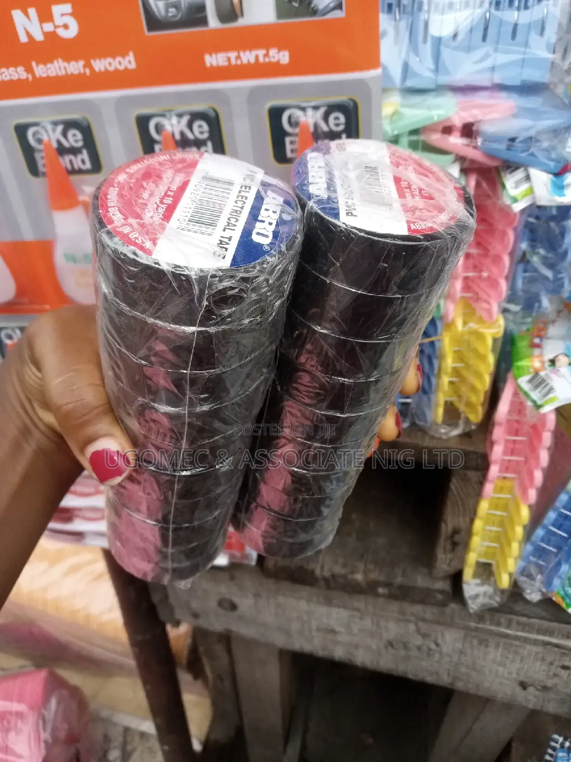 Black ABRO Tape