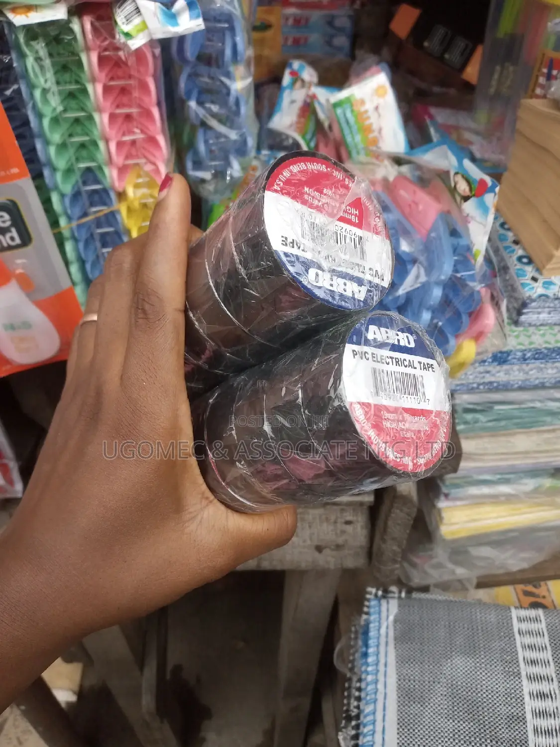 Black ABRO Tape