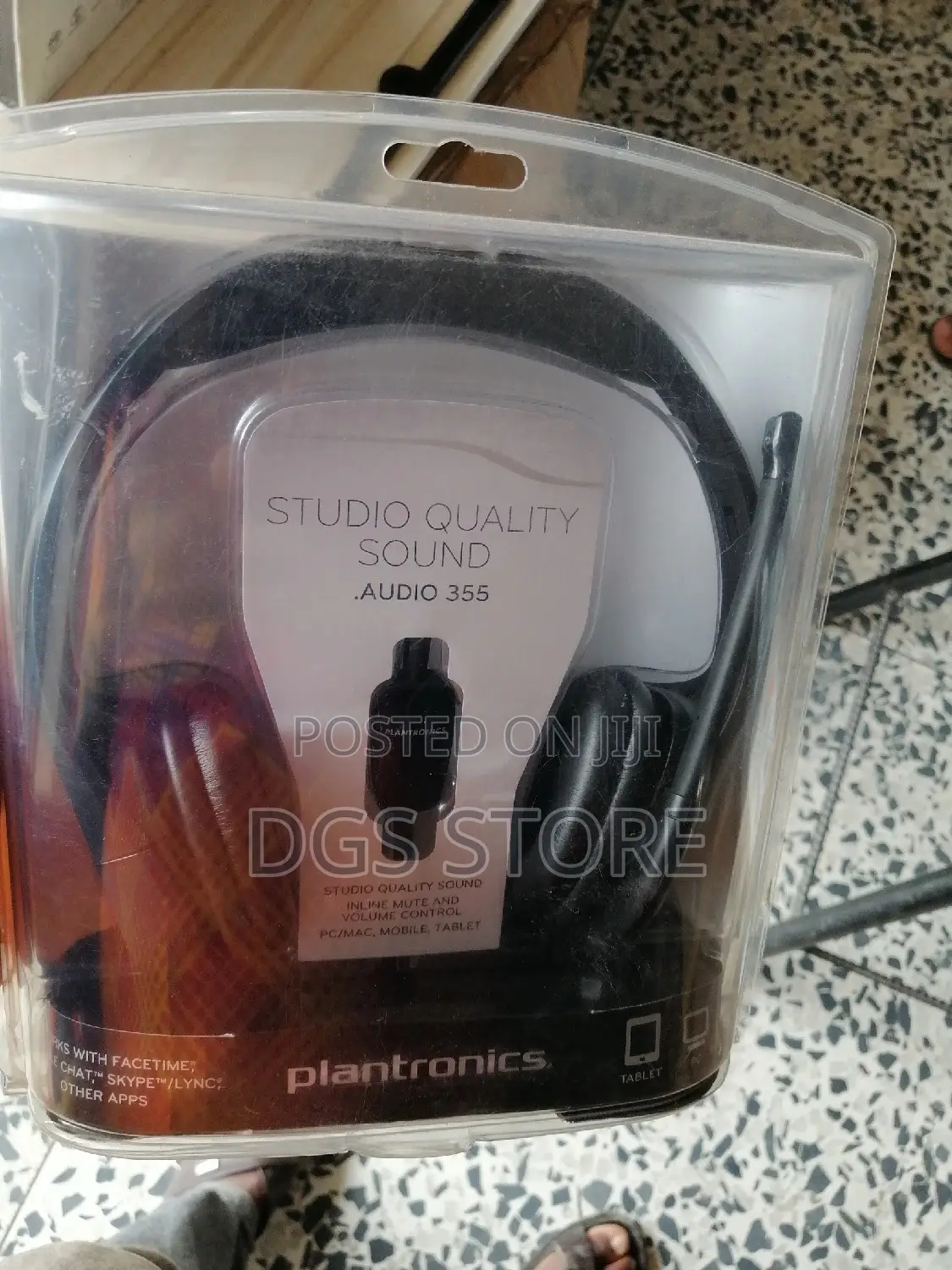 Plantronics Studio Quality Sound Audio 355 Wired