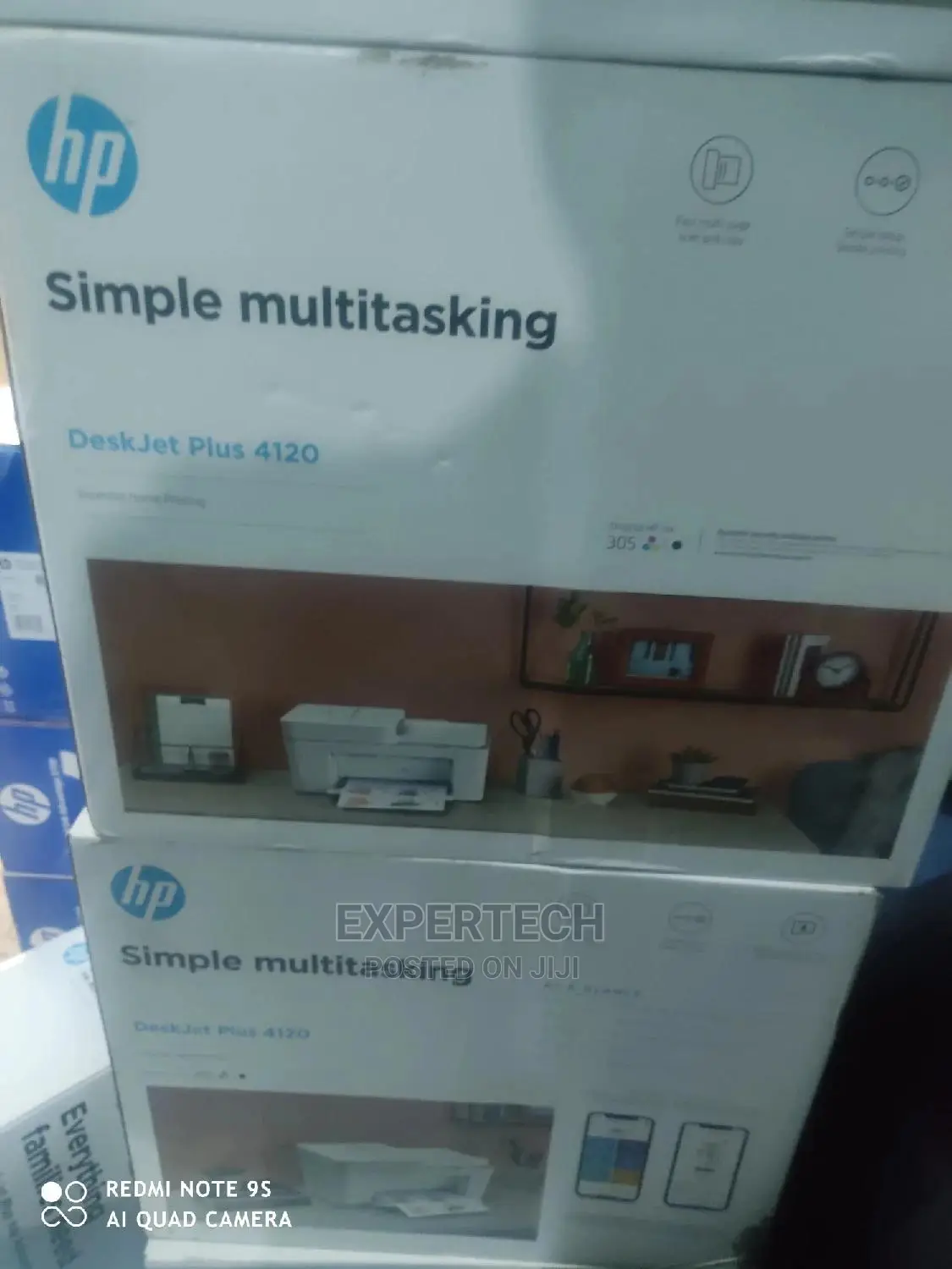 HP Deskjet PLUS 4120 All-in-One Printer (3xv14b)