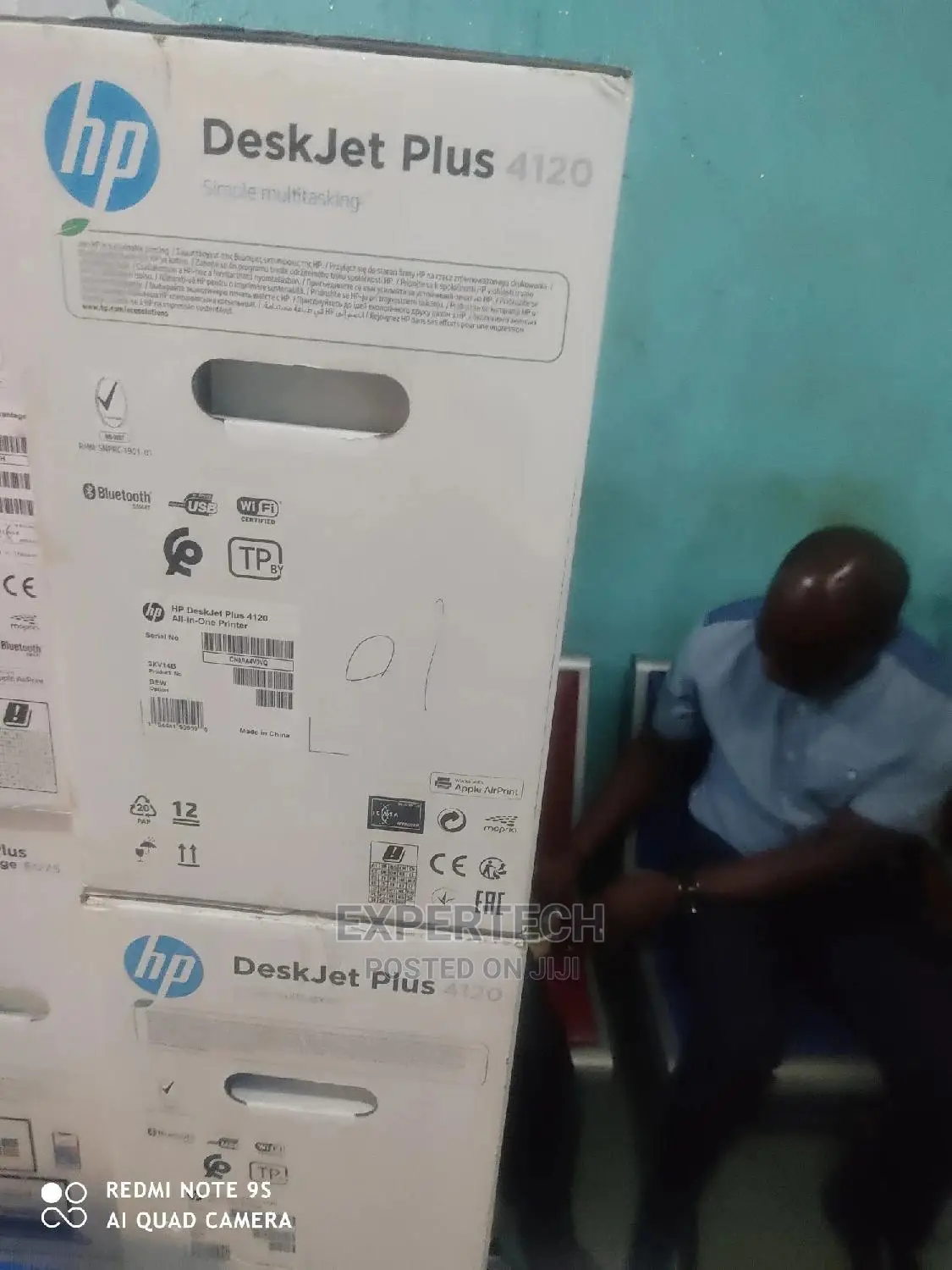 HP Deskjet PLUS 4120 All-in-One Printer (3xv14b)