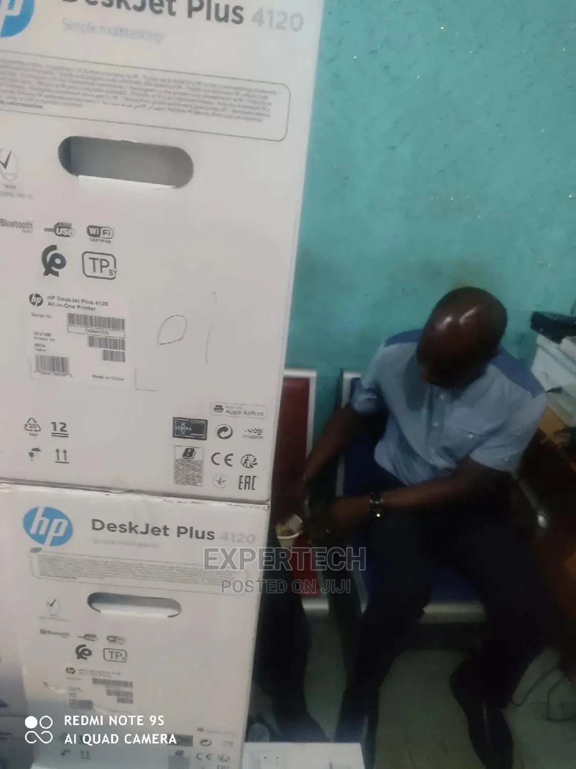 HP Deskjet PLUS 4120 All-in-One Printer (3xv14b)
