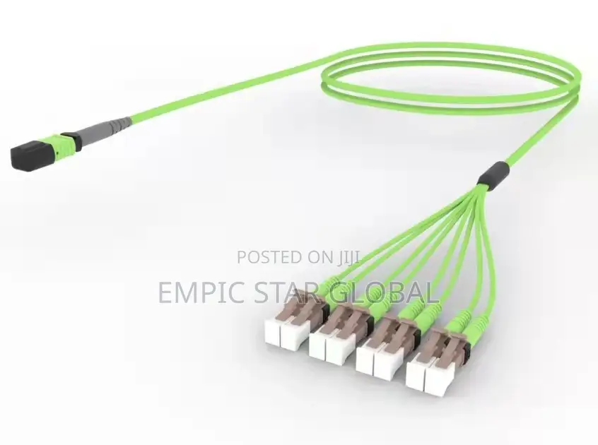 Optics Fiber Mpo-4xlc Duplex Breakout Cable OM5