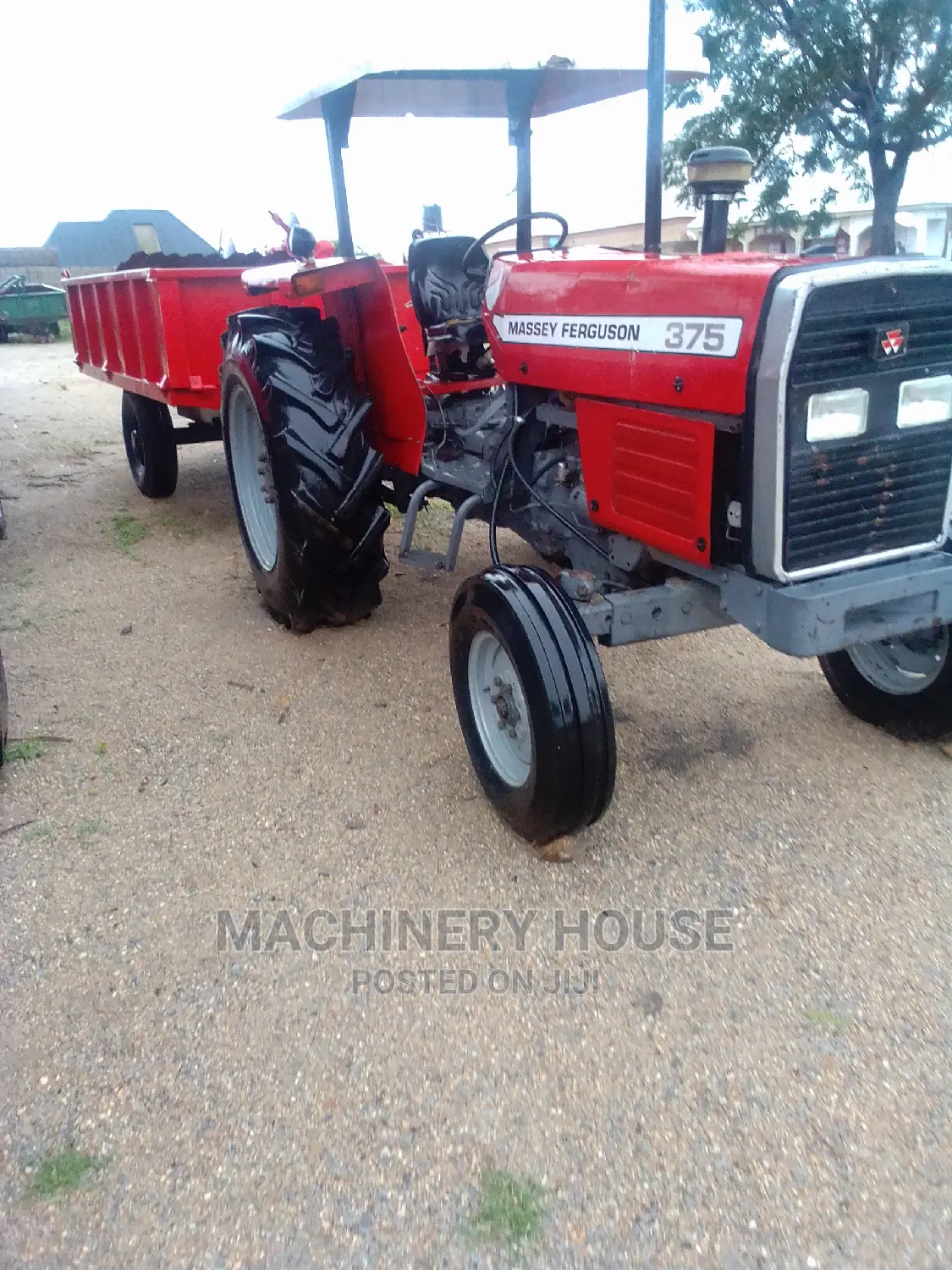 Tractors MF 375 Horse Power