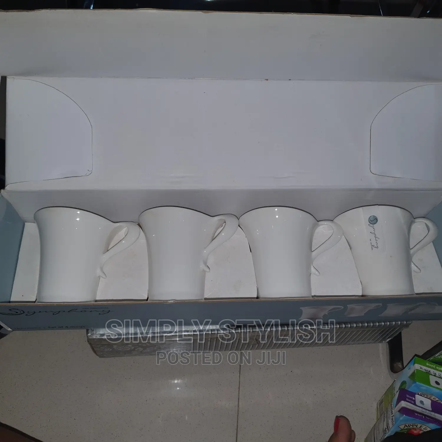 Set of 4 Mug Tea Cups