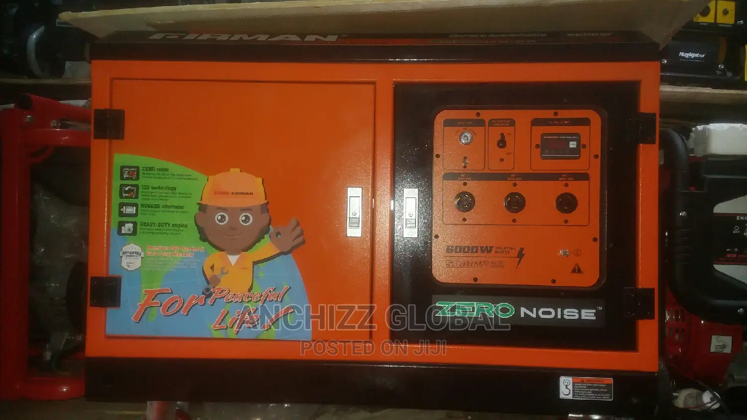 10kva Firman Petrol Soundproof Generator 100% Copper Coil