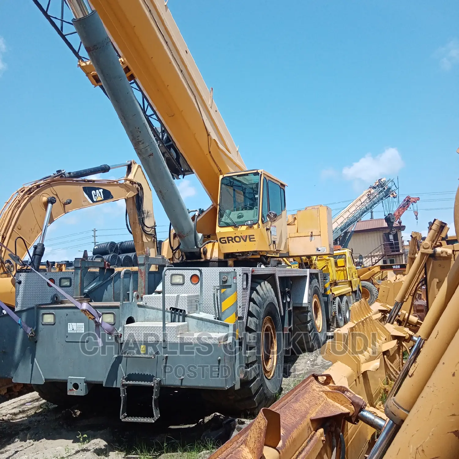 130tons Grove Crane 4x4